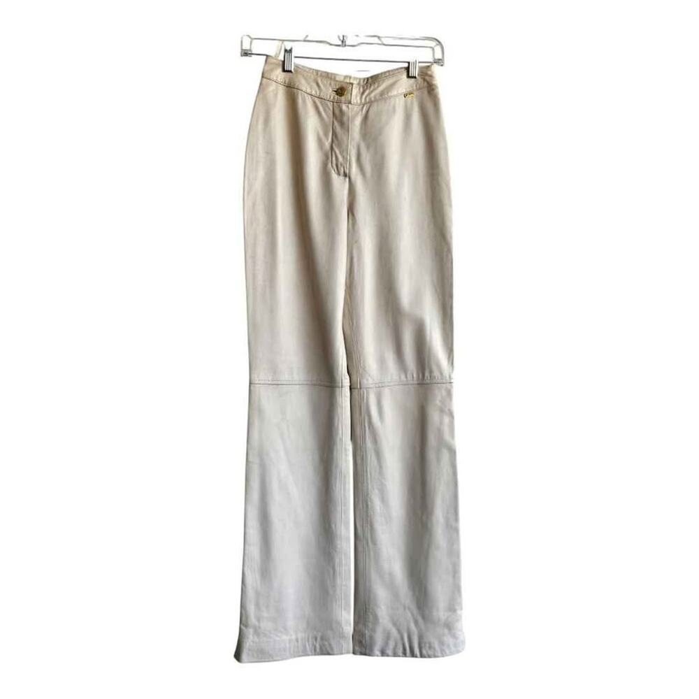 St. John Sport Leather Pants 0